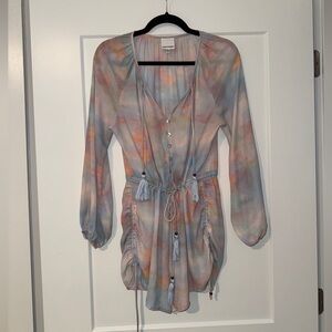 Skylar + Madison Multicolor Tie-Dye Romper